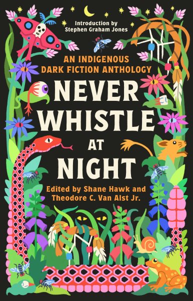 Never Whistle at Night: An Indigenous Dark Fiction Anthology by Shane Hawk