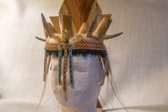 Crown/Helmut of Horns by Douglas Kanes